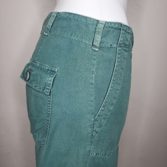 The Great "Ranger" Cropped Relaxed Fit Pants Green Size 27 - Picture 4 of 14